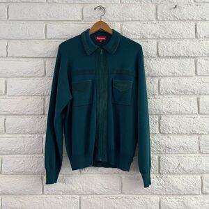 SUPREME 2018 Corduroy Detail Zip Cardigan